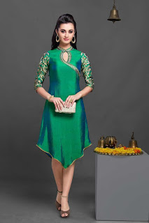 Neck designs sales for silk kurtis
